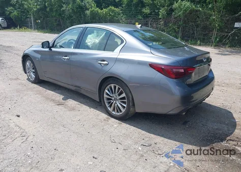 2020 Infiniti Q50 Luxe Awd z USA, uszkodzony, nr VIN JN1EV7AR3LM255173